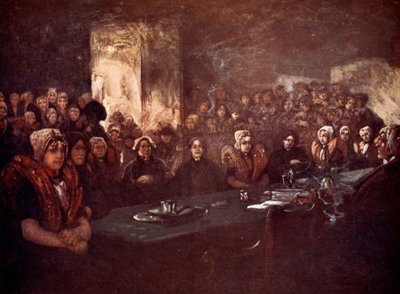 Eine Hochzeit in Zeeland, 1904 von Nico Jungman